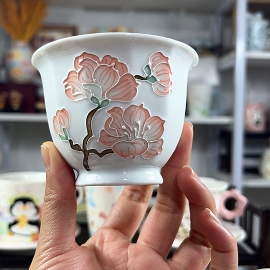 手绘高温釉下彩陶瓷