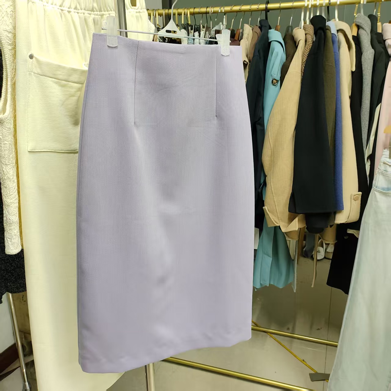 2005  三色轻职风半身裙