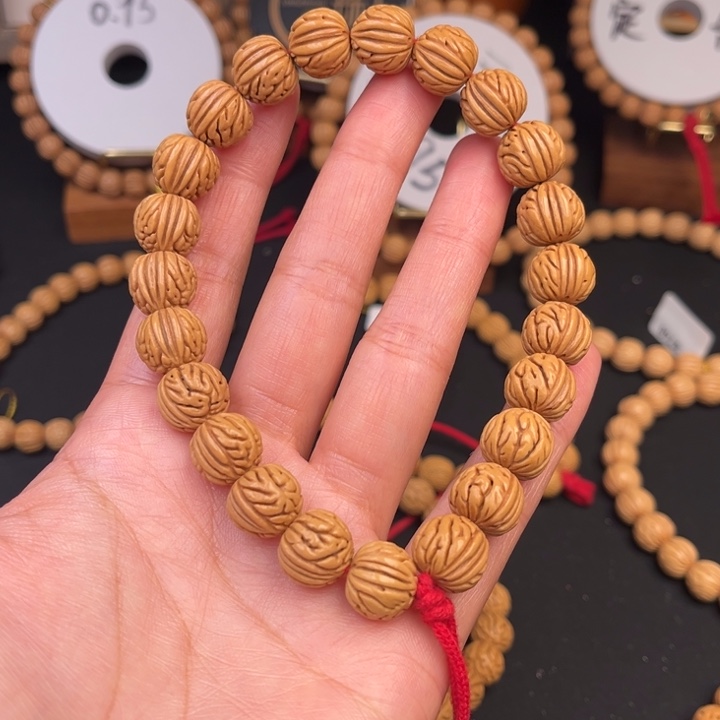 手串桃核古川大肠边尺12抛光尺寸误差0.5Mm之间