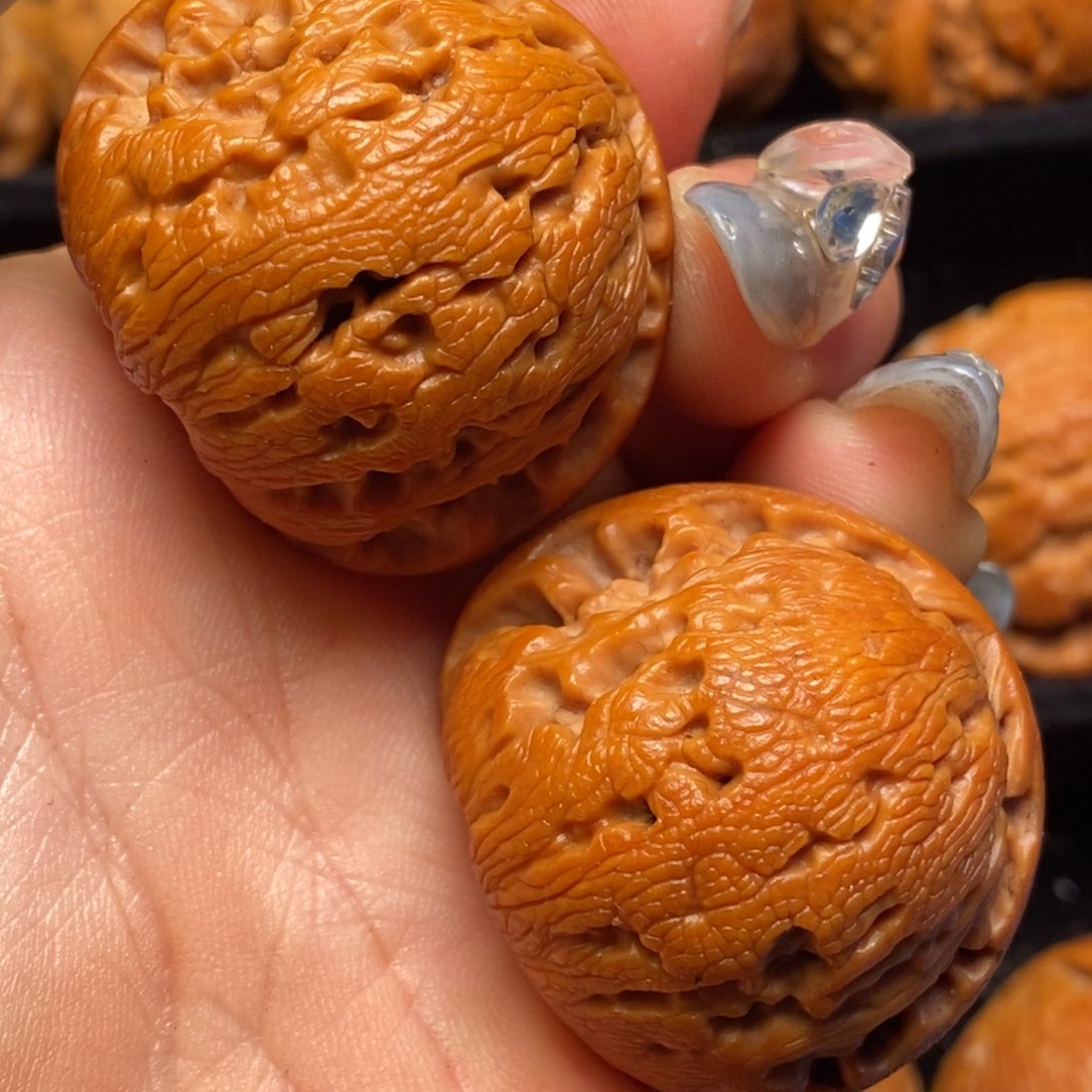 文玩核桃吊坠秦岭山脉核桃