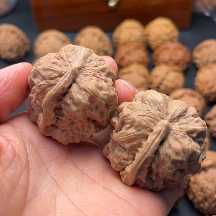 文玩核桃把件蛤蟆40