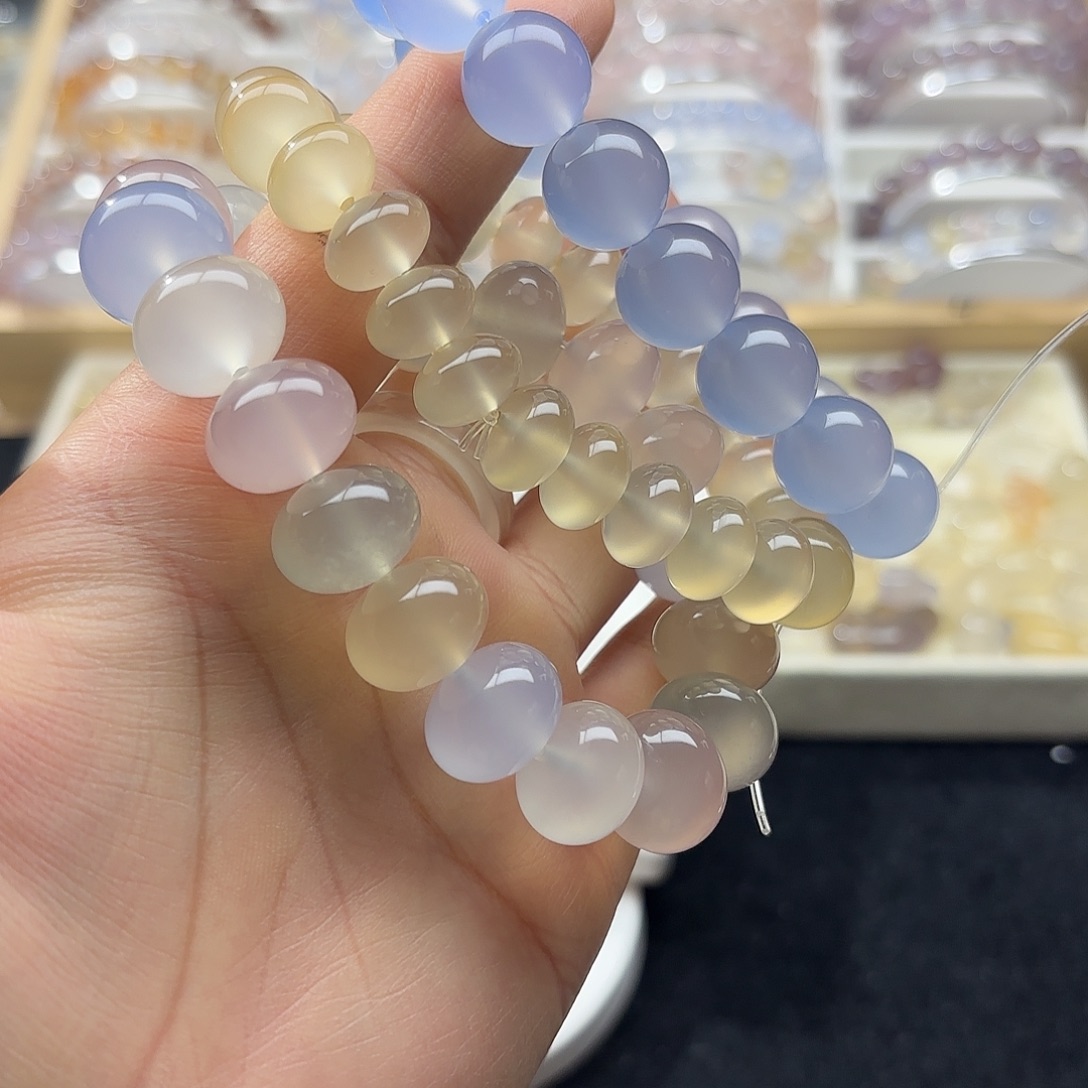 泡****玛瑙/玉髓未镶嵌手链