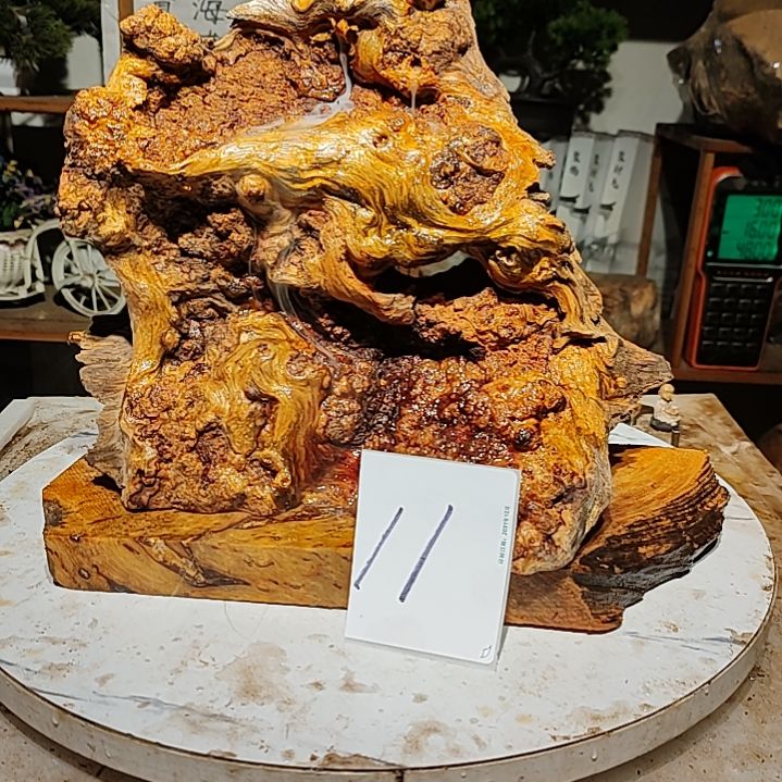 松木谢*11号北沉香琥珀木天然造型