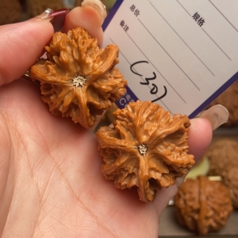 赵***鹏文玩核桃吊坠三棱