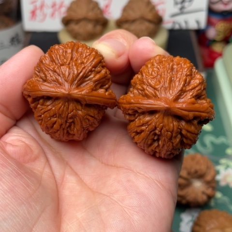 【闪购商品】文玩核桃吊坠37四喜