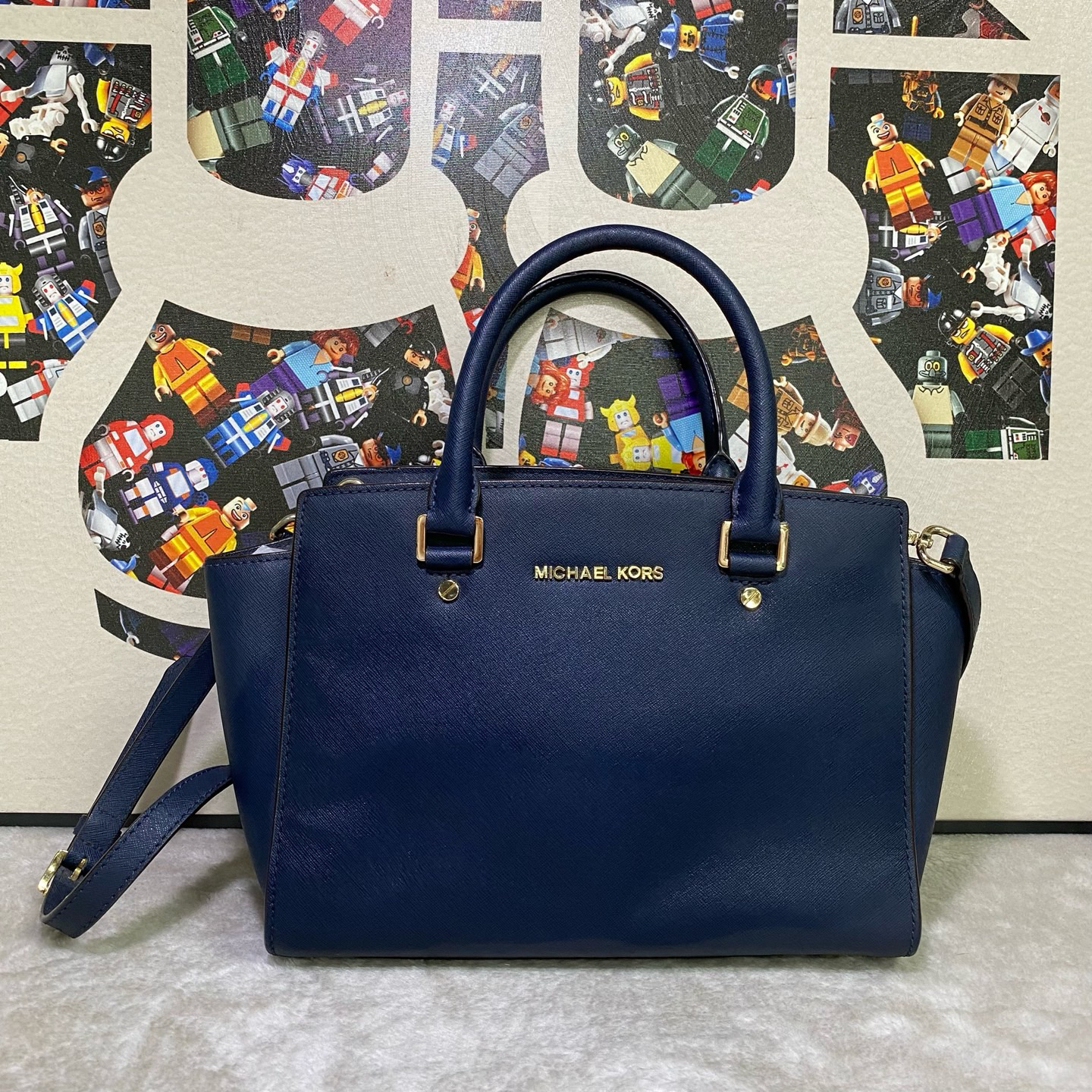 95新 MICHAEL KORS/迈克高仕 21194斜挎包20*28