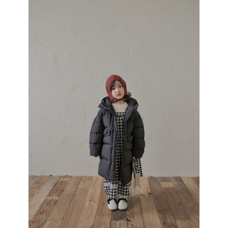 儿童派克厚款羽绒服7581