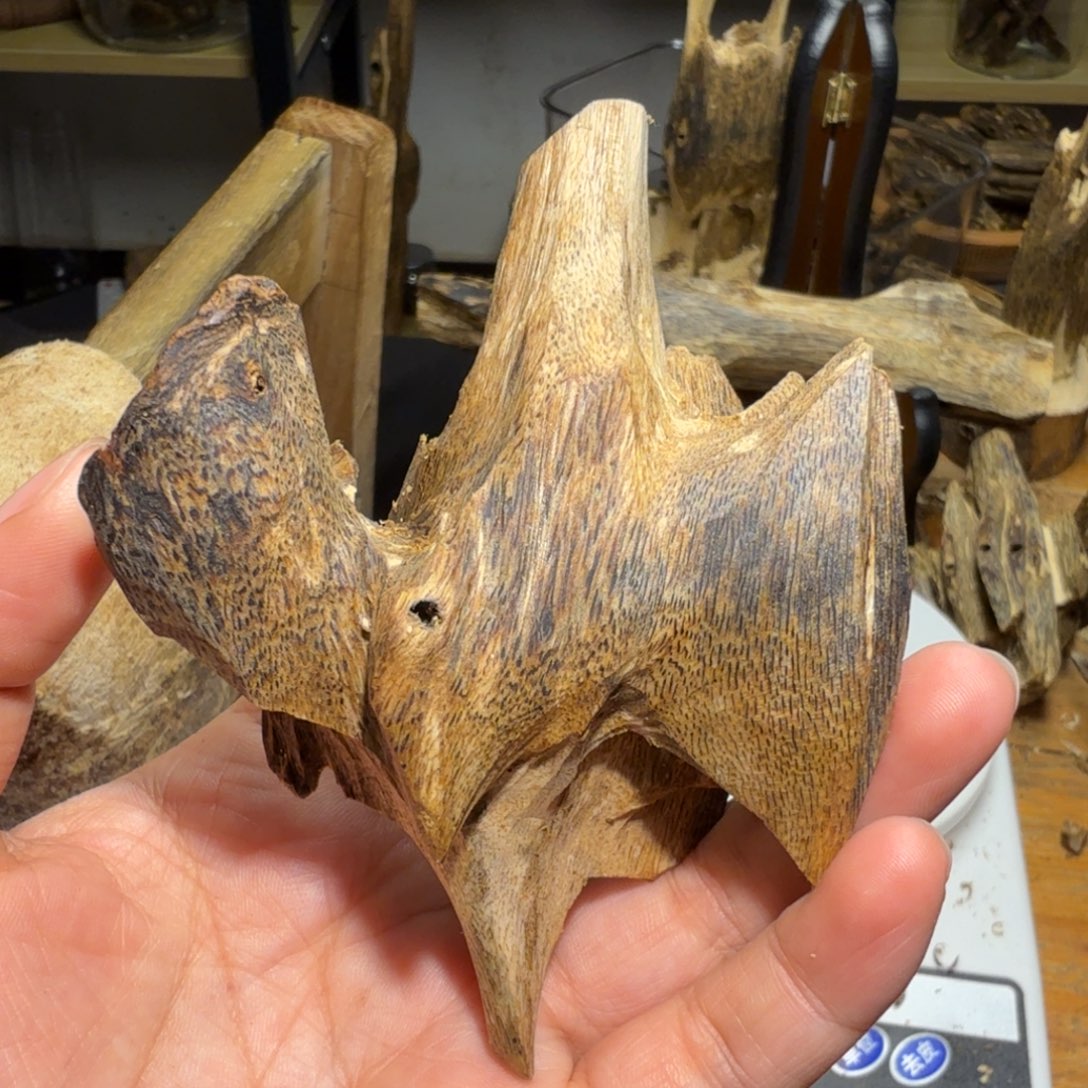 棋楠沉香白奇块料47k