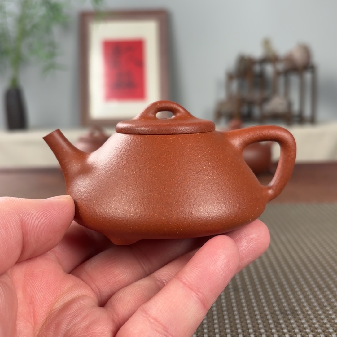 紫砂茶壶黄龙山原矿紫砂壶130