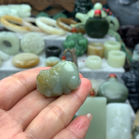 和田玉挂件未镶嵌