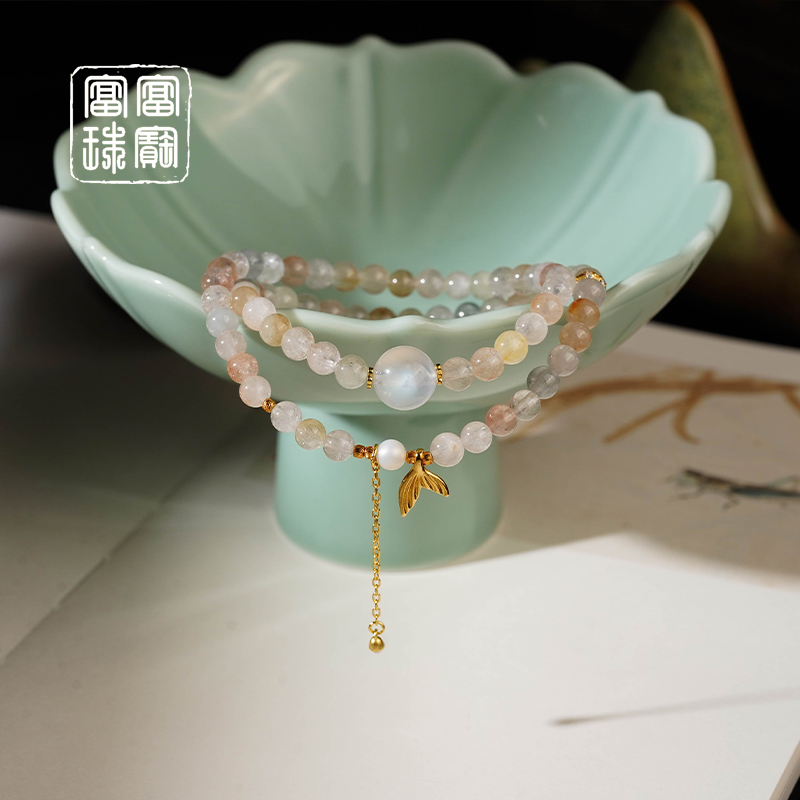 【知意】富富珠宝 水晶S925银气质手串（天然珠宝多样性发）