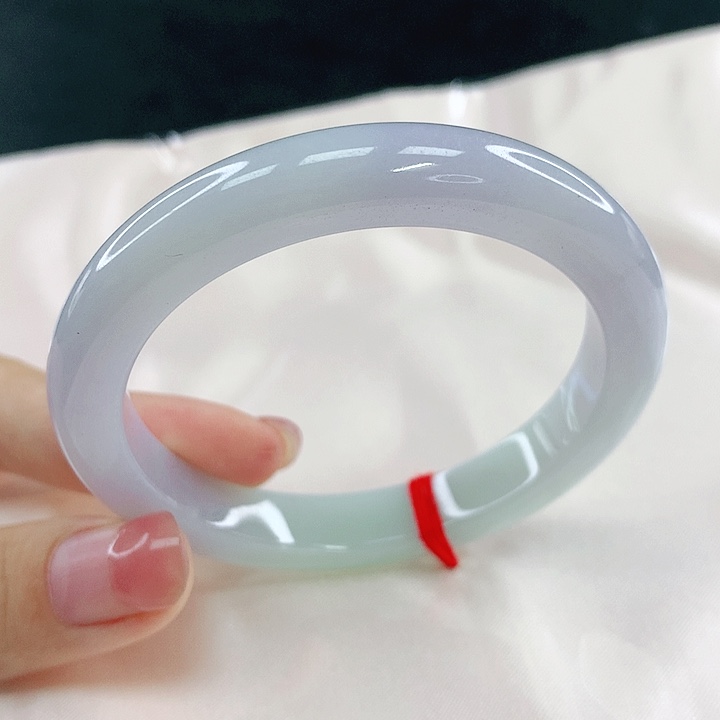 翡翠未镶嵌手镯圈53，79121