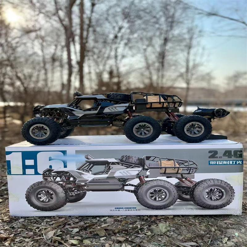 六轮遥控越野车攀爬电动玩具遥控车