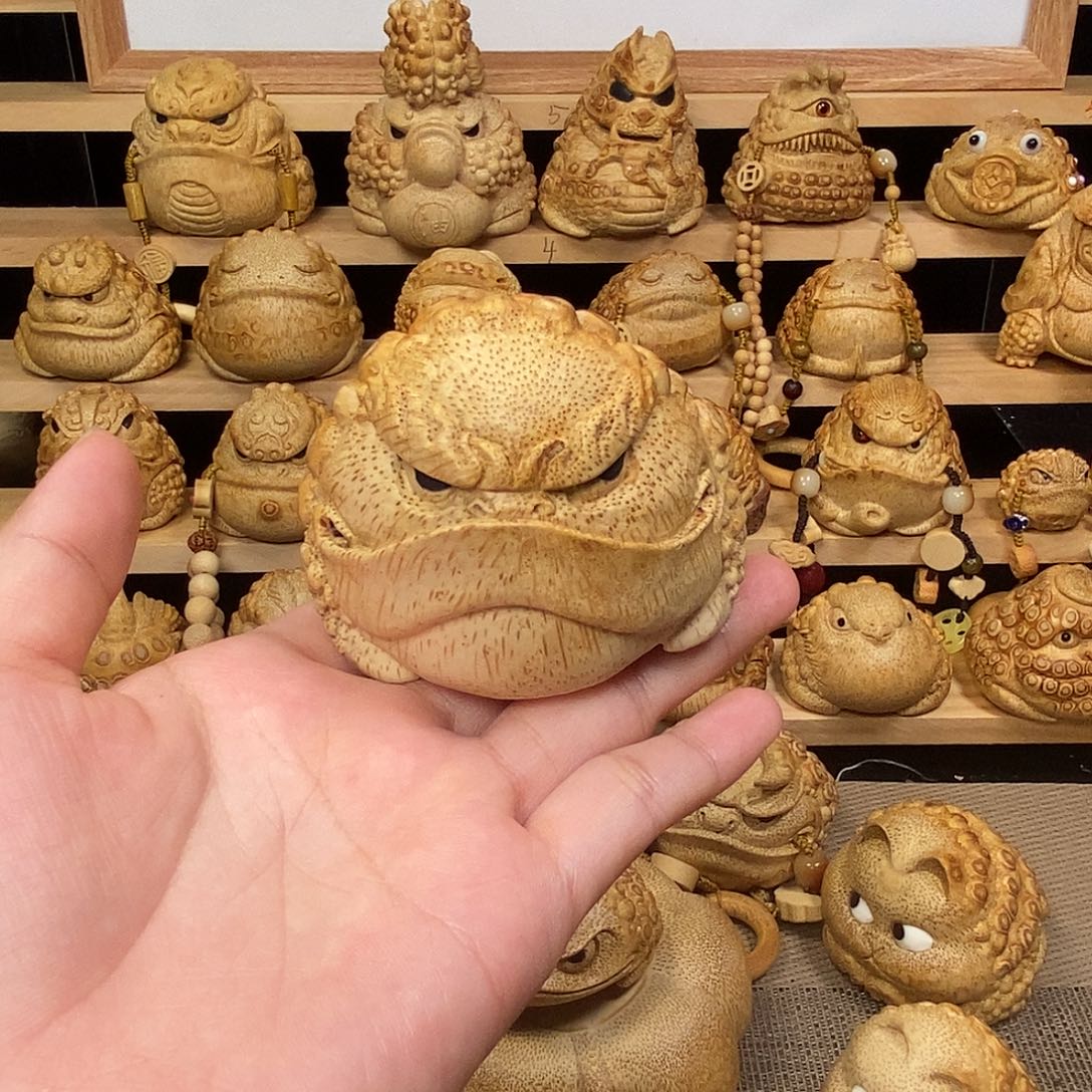 香榧木竹根雕作品欣赏