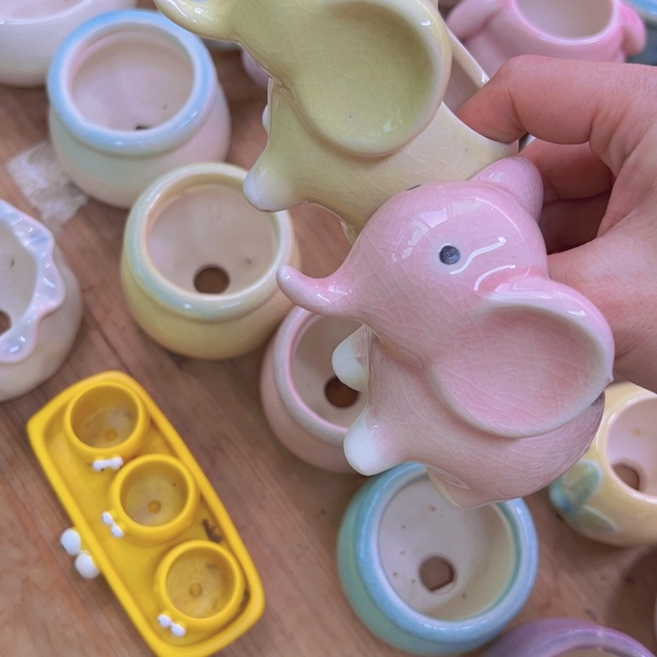 陶瓷花盆当场凑满12包邮