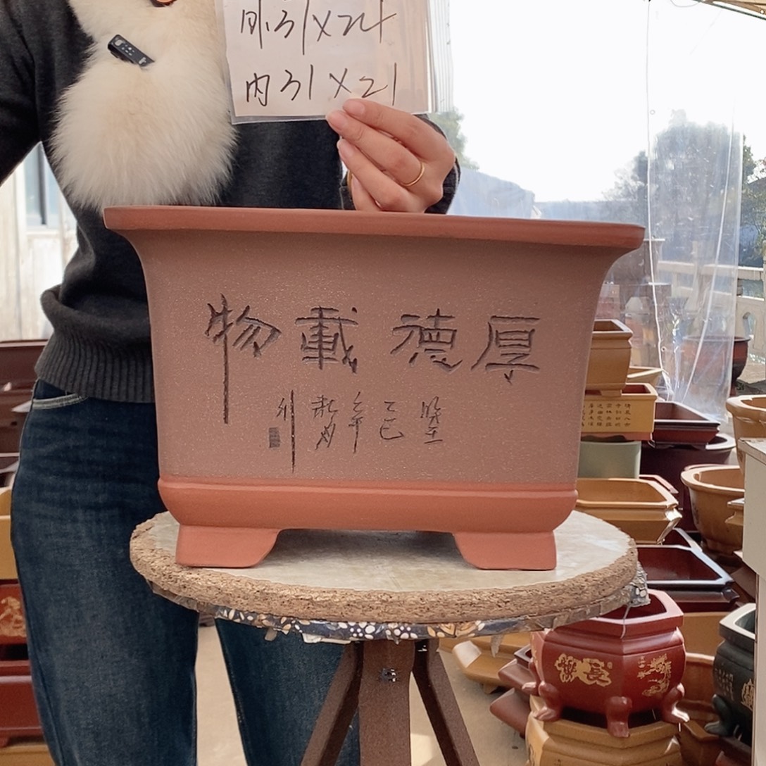 紫砂花盆紫砂花盆