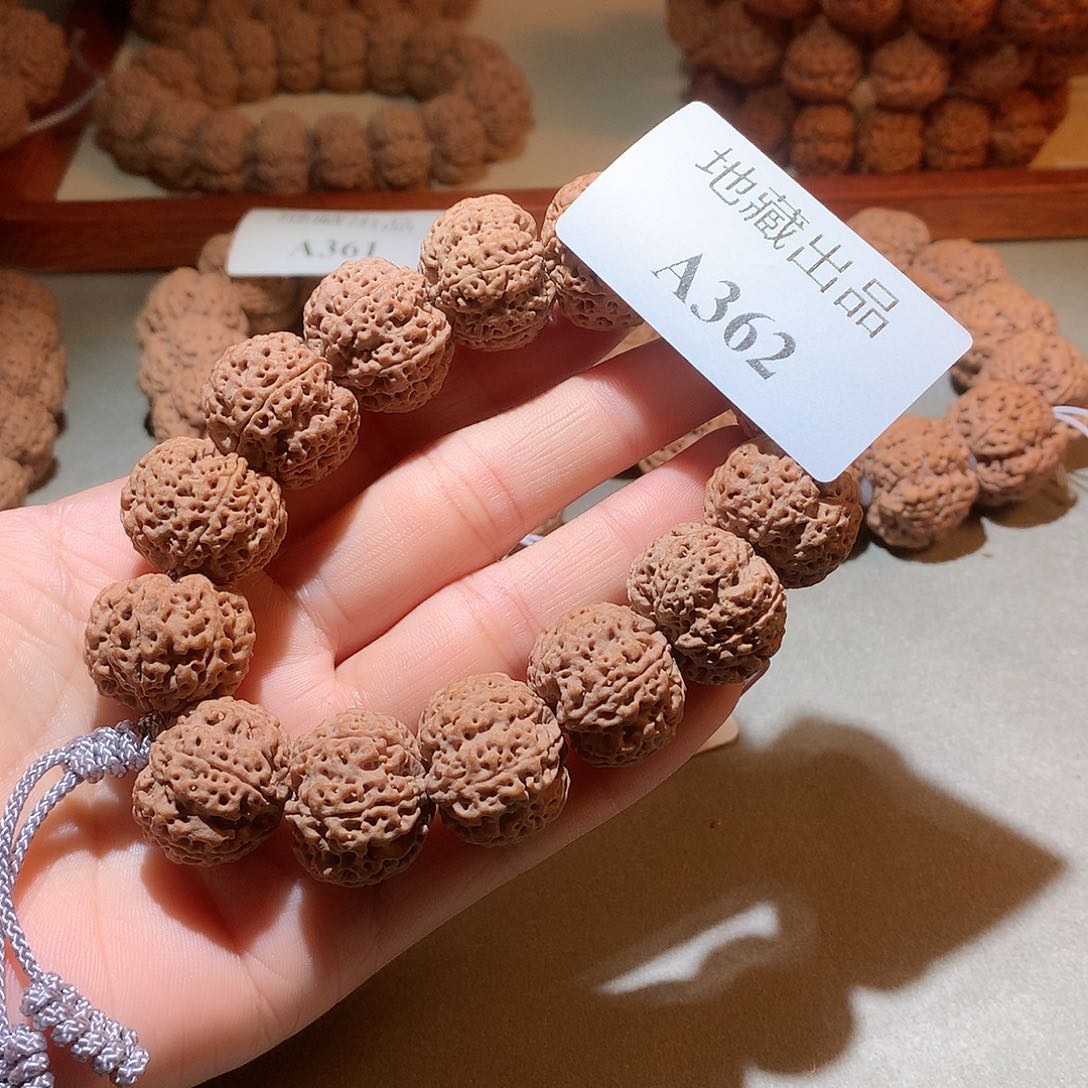 金刚菩提手串基***法21尺寸安娜双龙6瓣