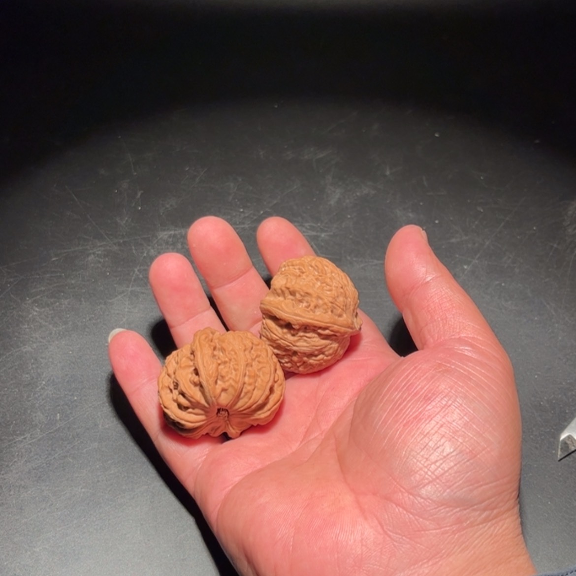 【闪购商品】望*文玩核桃木制手把件