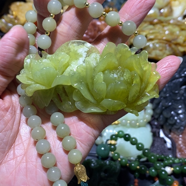 岫玉岫玉吊坠未镶嵌