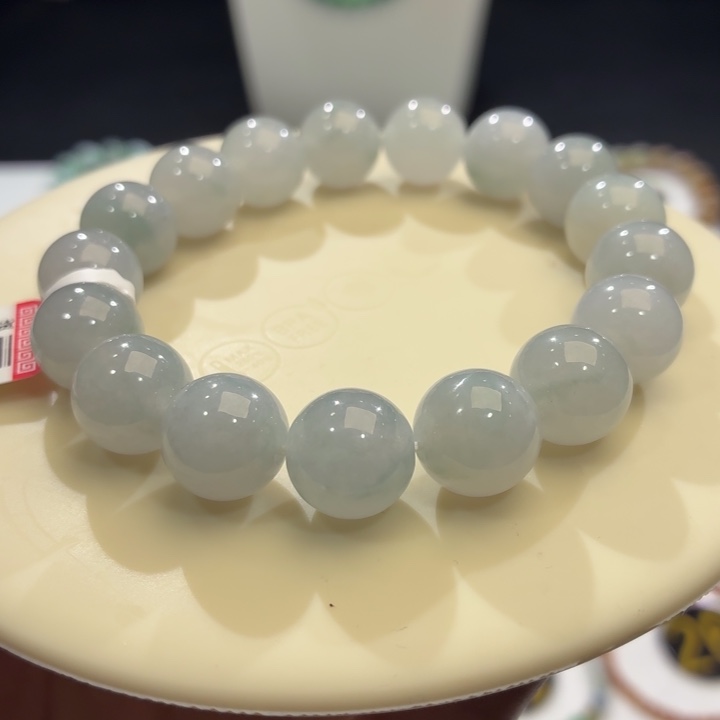翡翠未镶嵌手链卡12
