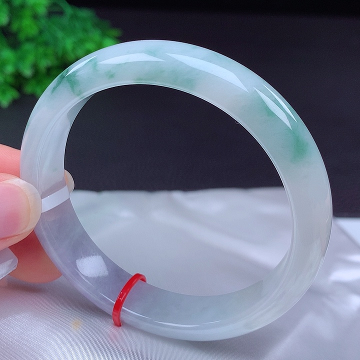 翡翠未镶嵌手镯58圈432106