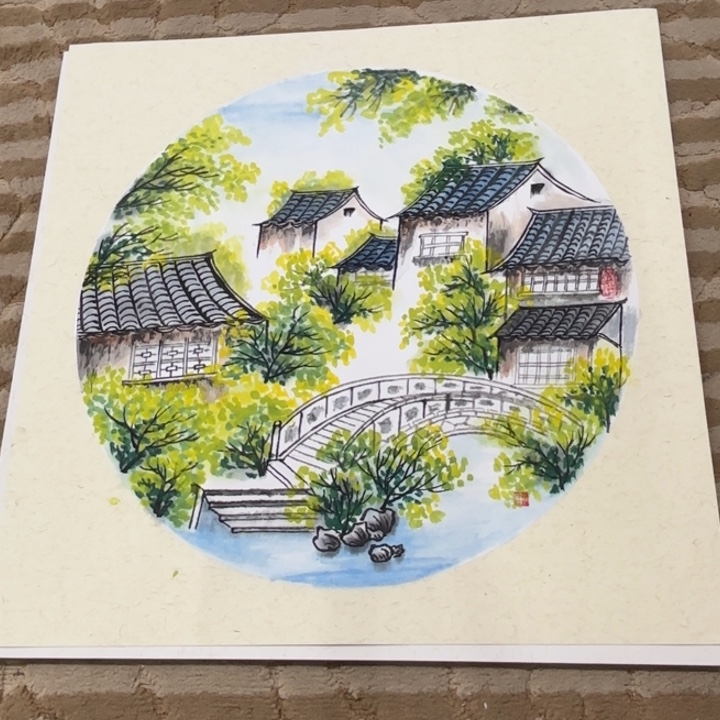 国画花鸟的故事也很有趣的