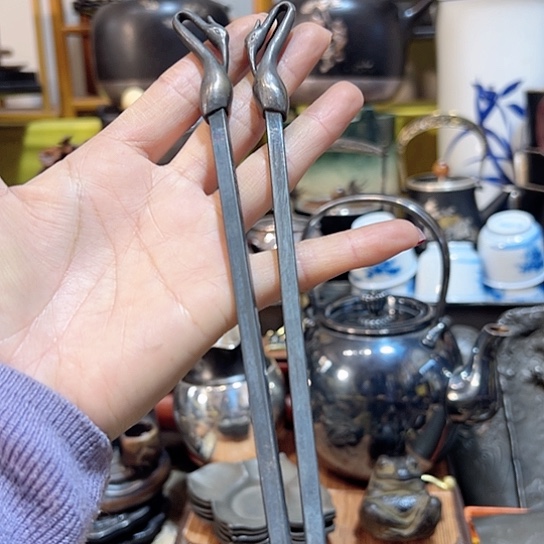 铁中古工艺品摆件