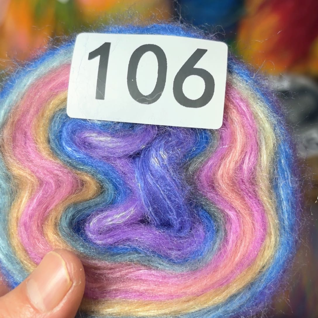 织绣106号发6团马海毛一包