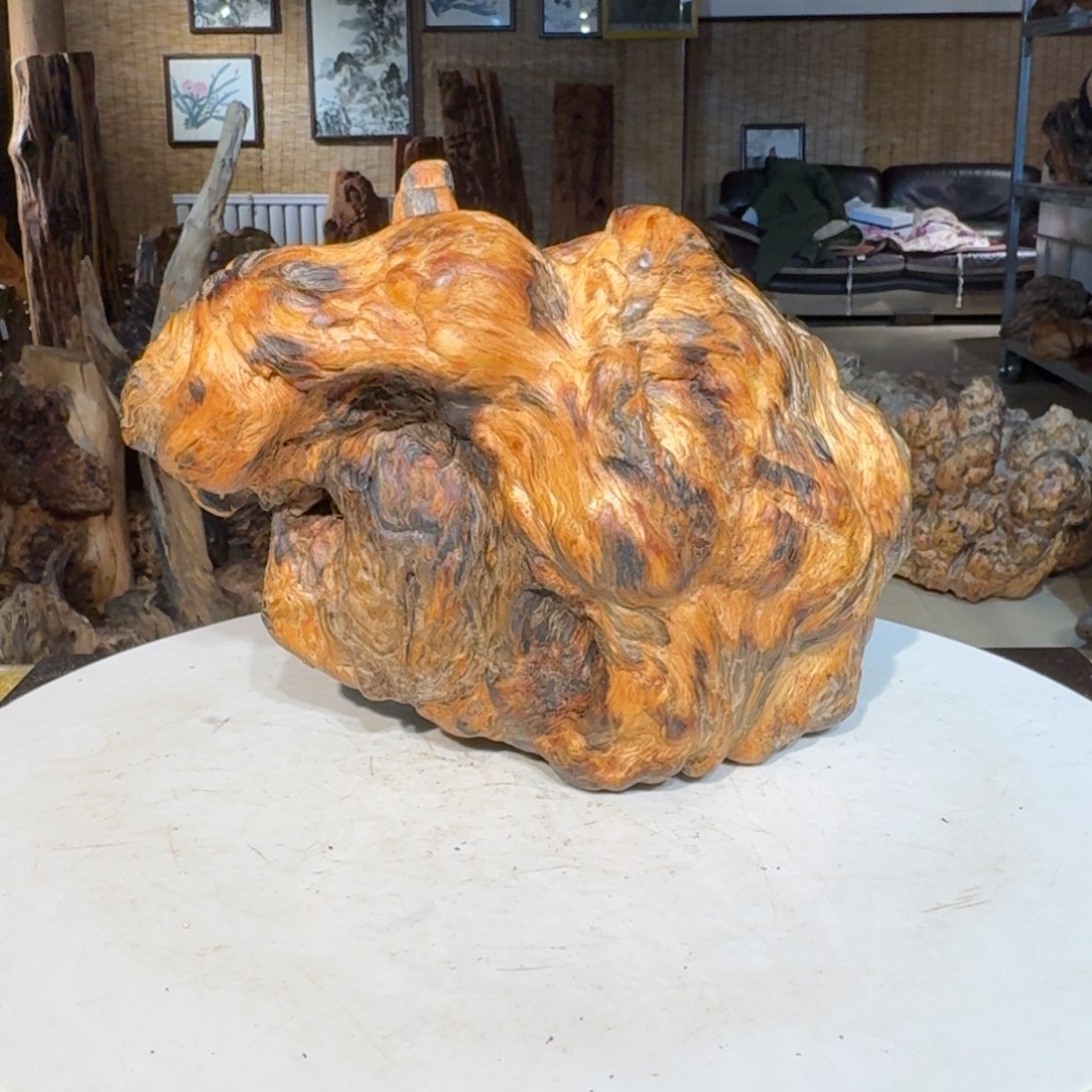 礼***琥珀木北沉香琥珀木摆件定向链接100