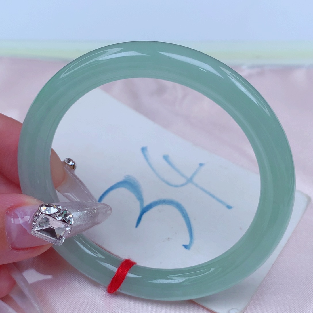 翡翠手镯未镶嵌天然缅甸翡翠A货手镯