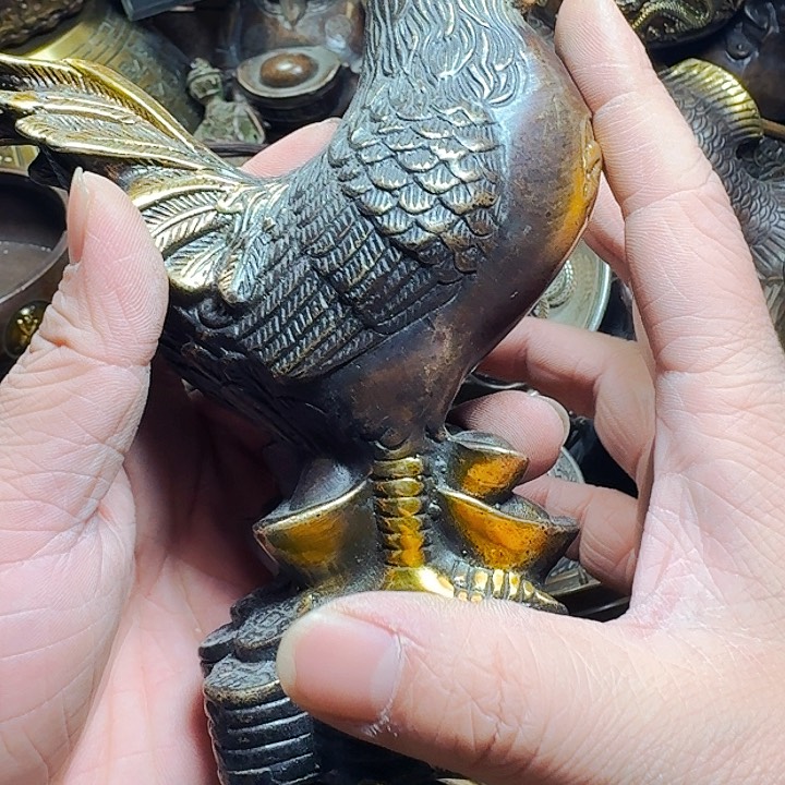 铜器摆件收收藏藏