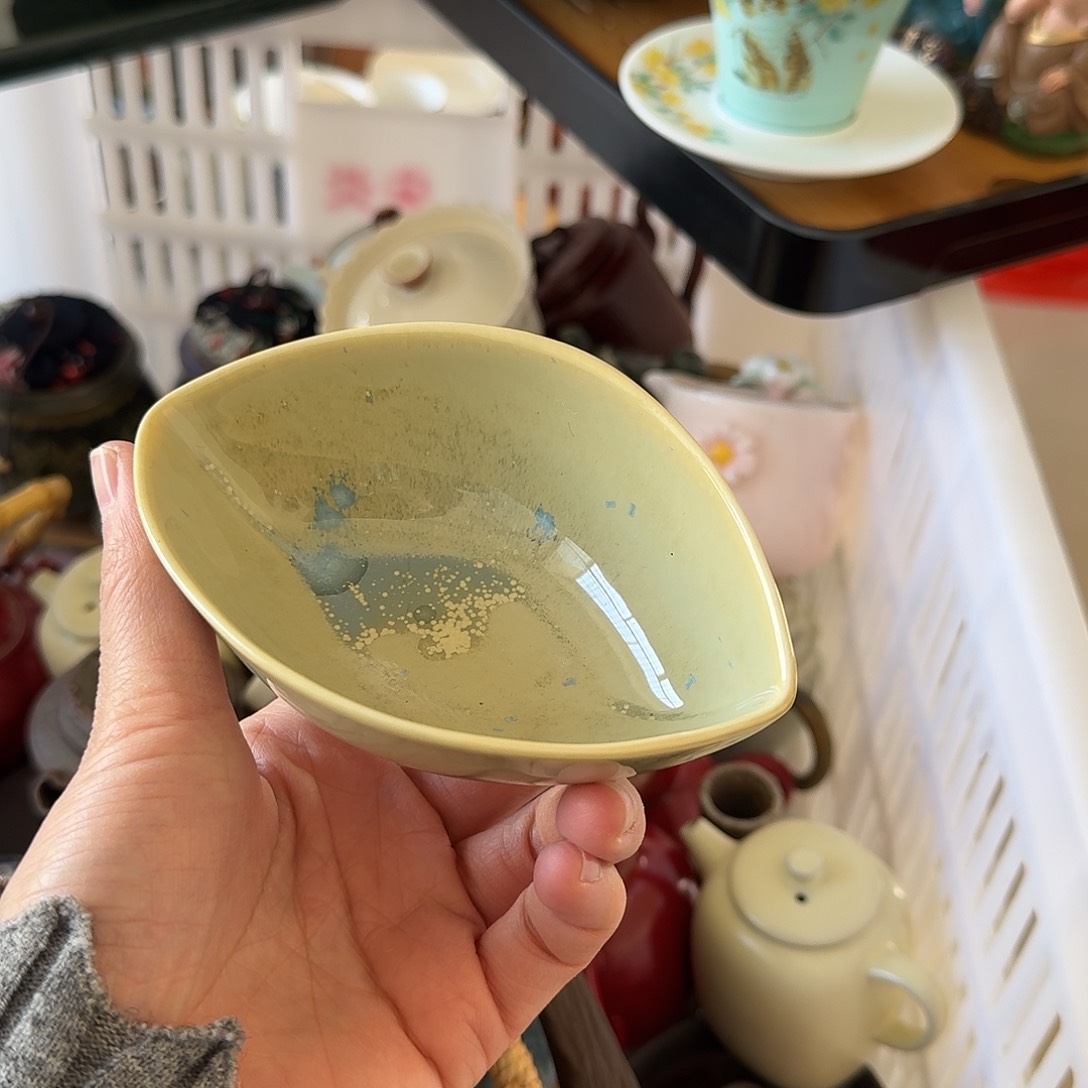 微瑕陶瓷茶具茶杯茶壶