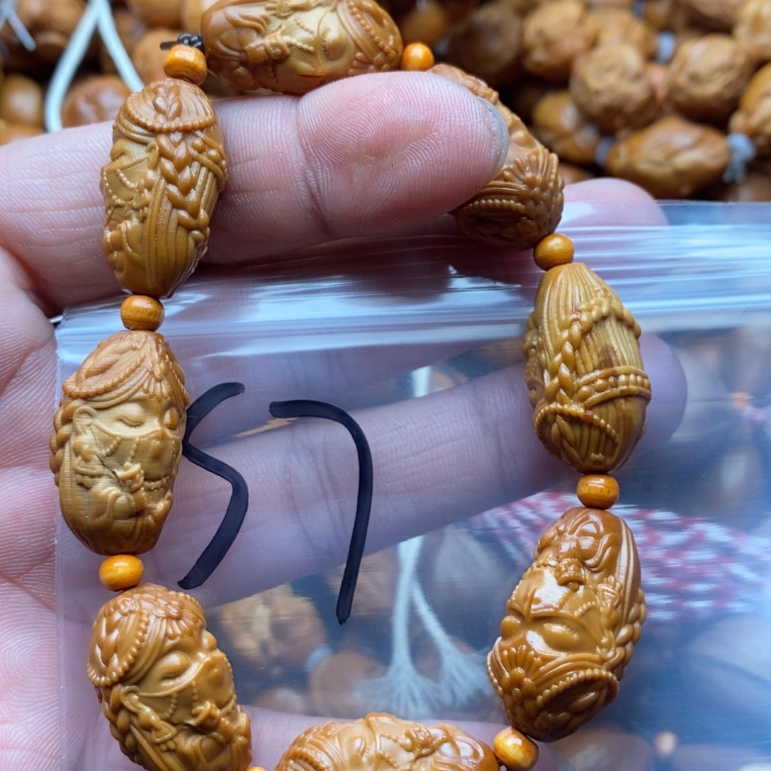橄榄核手串我们的