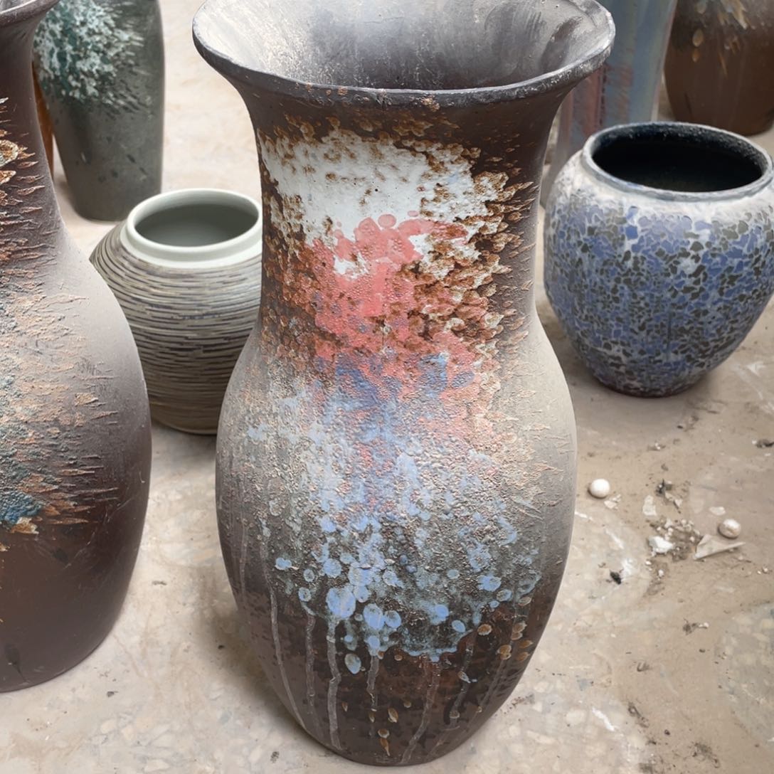 陶瓷高度45口18有孔瑕疵