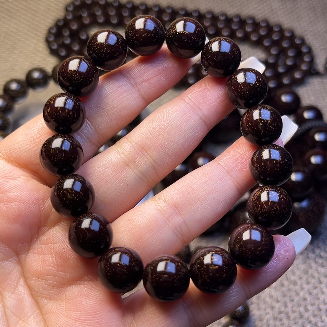 檀香紫檀（小叶紫檀）1.2 17颗满星