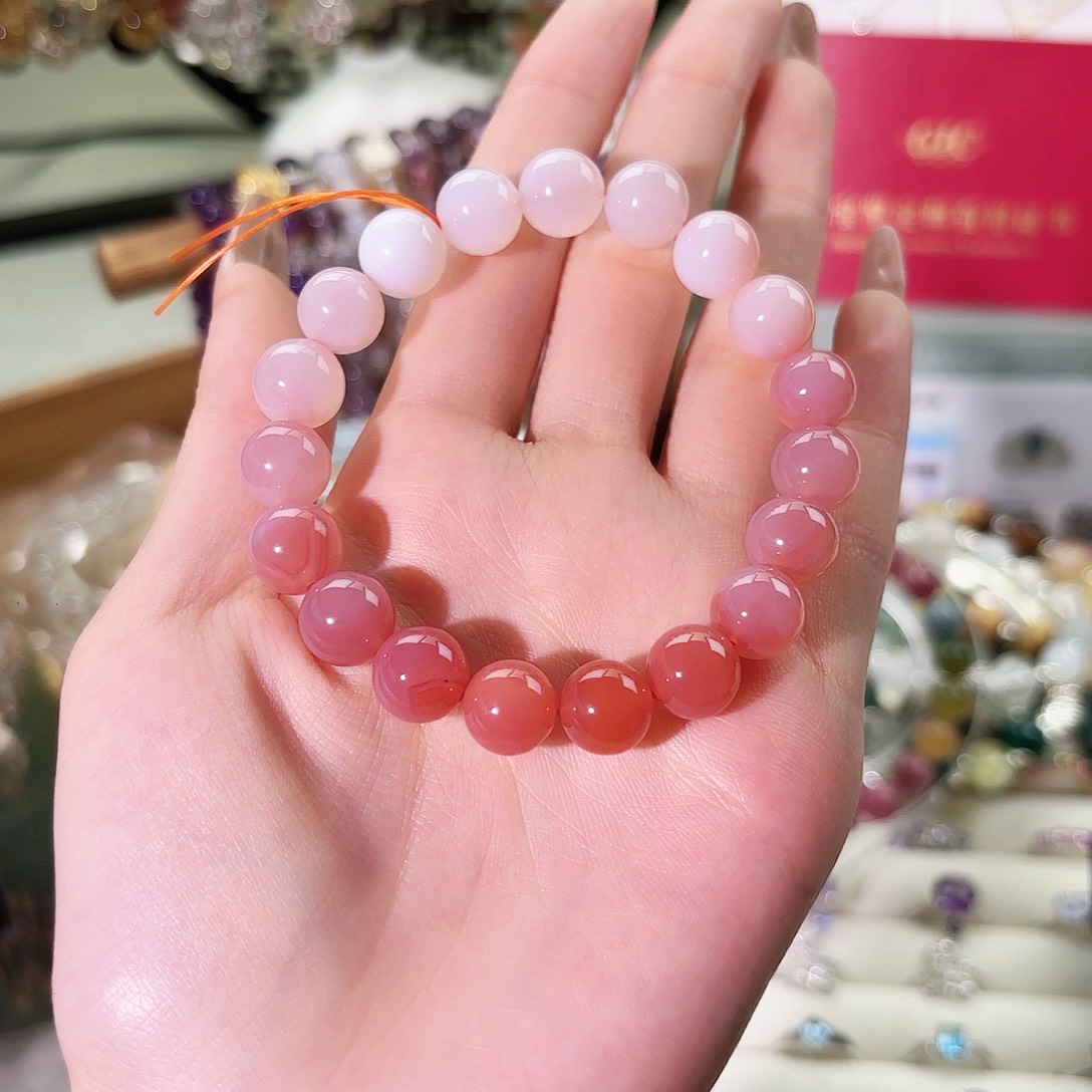 玛瑙/玉髓手串未镶嵌渐变