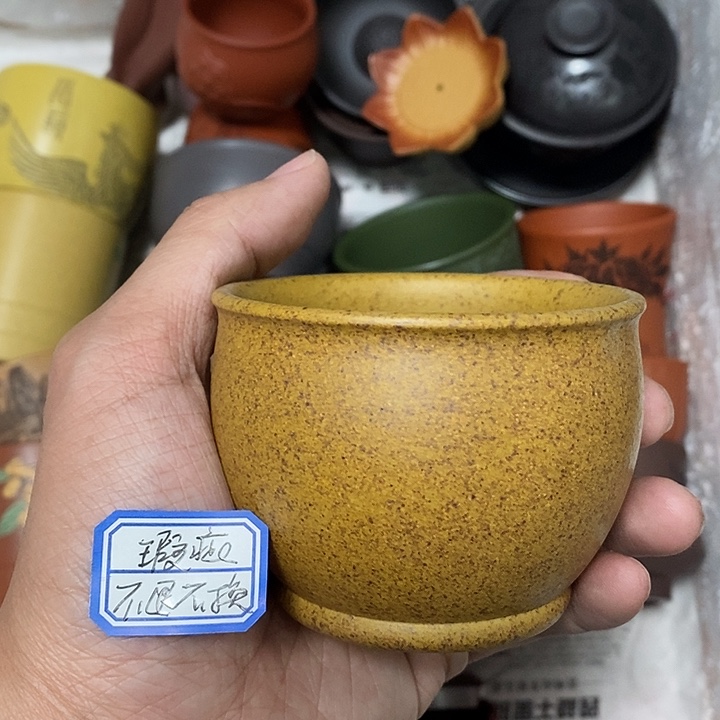 茶杯紫砂瑕疵不退不换