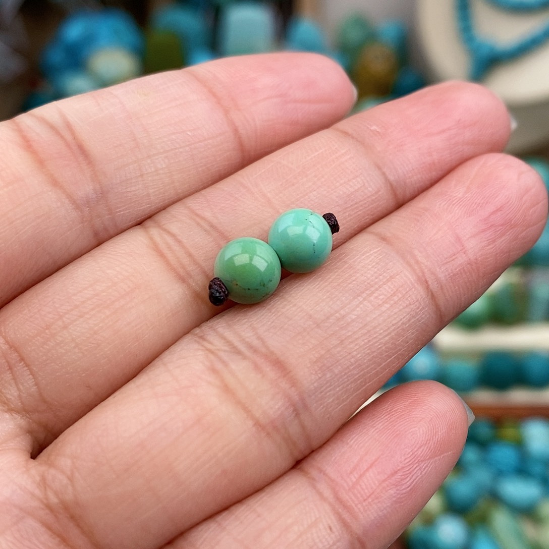 绿松石珠宝奇石未镶嵌6.5