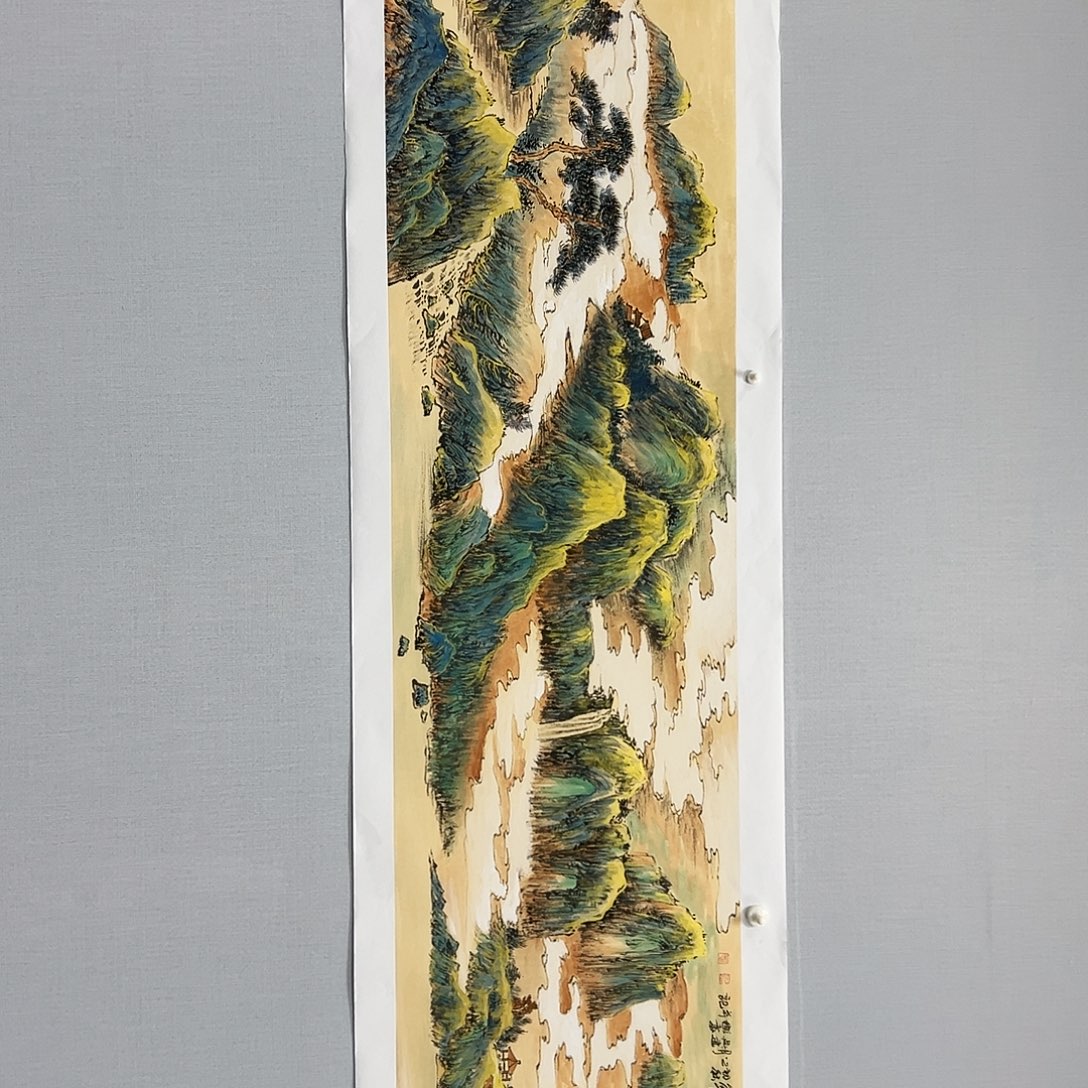 M***远国画国画作品宣纸纯手绘