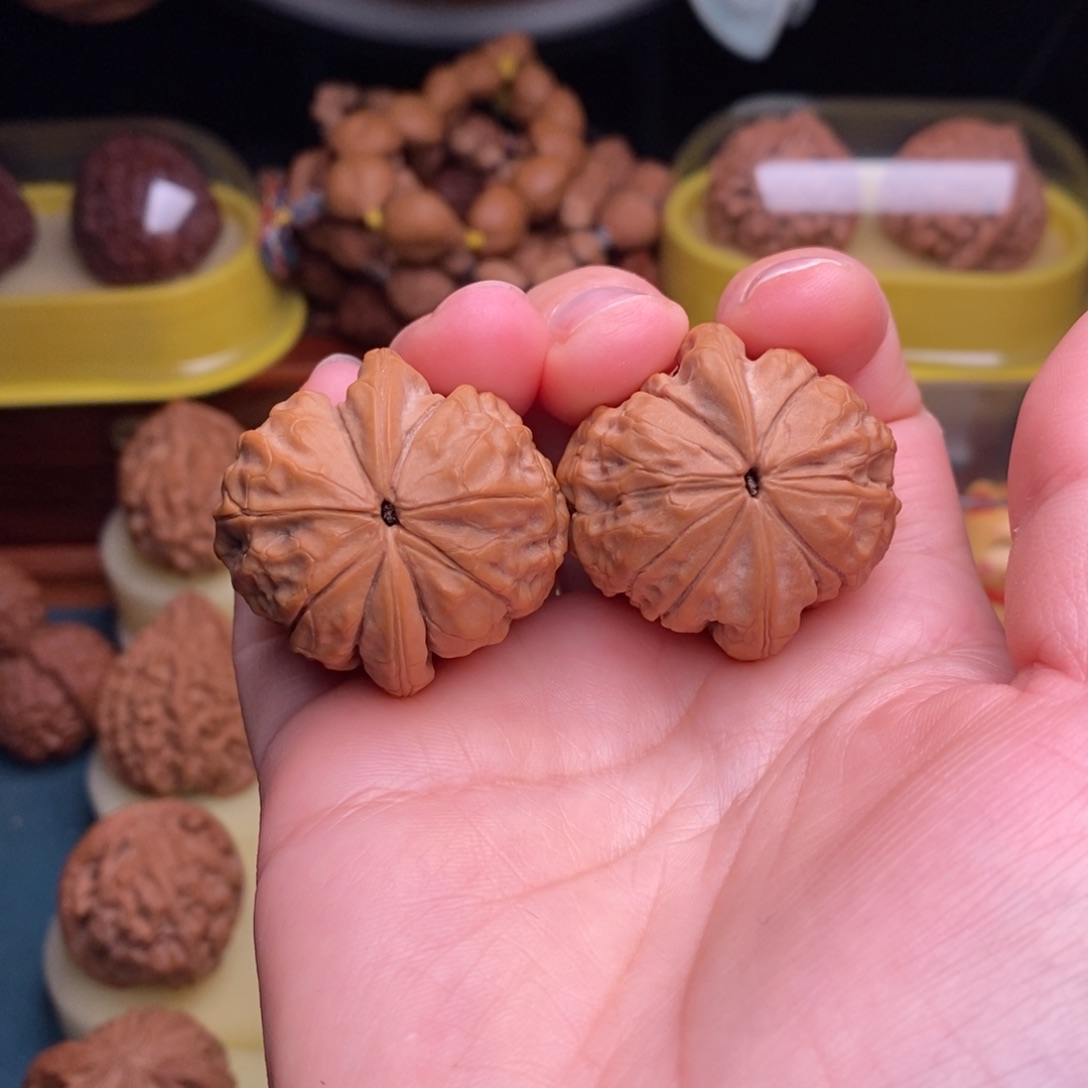 文玩核桃吊坠36甲骨文全