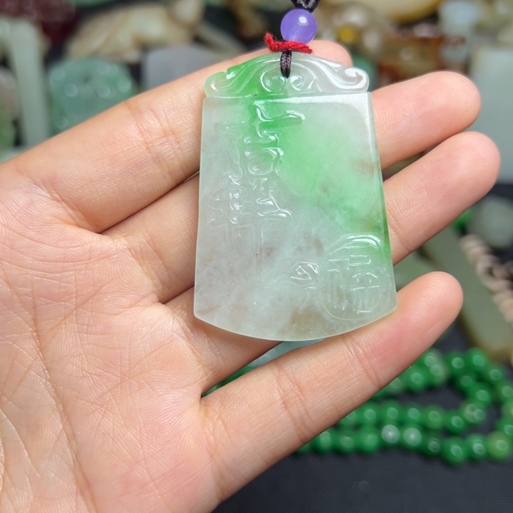 滴血莲花菩提吊坠