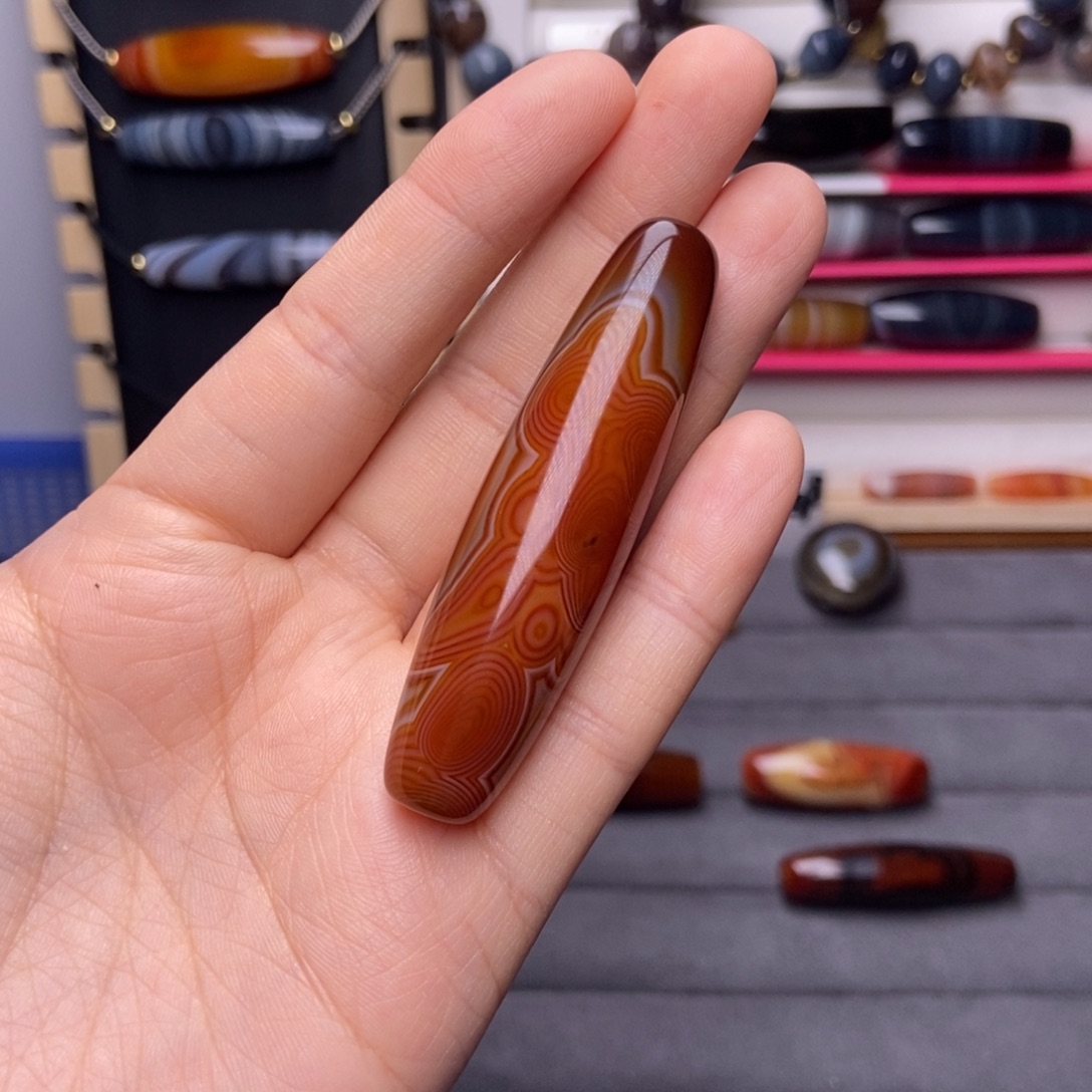 酒***仙玛瑙/玉髓合金颈饰