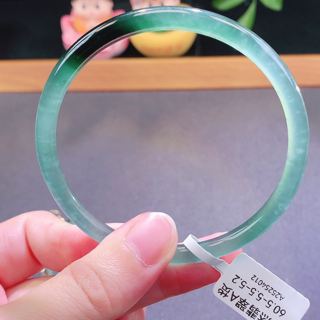 翡翠未镶嵌手镯天然翡翠