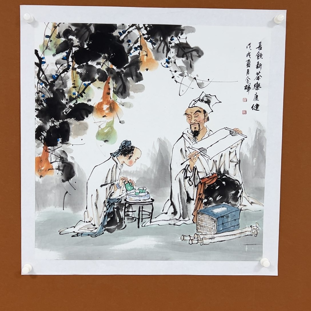 国画张金辉经典作品