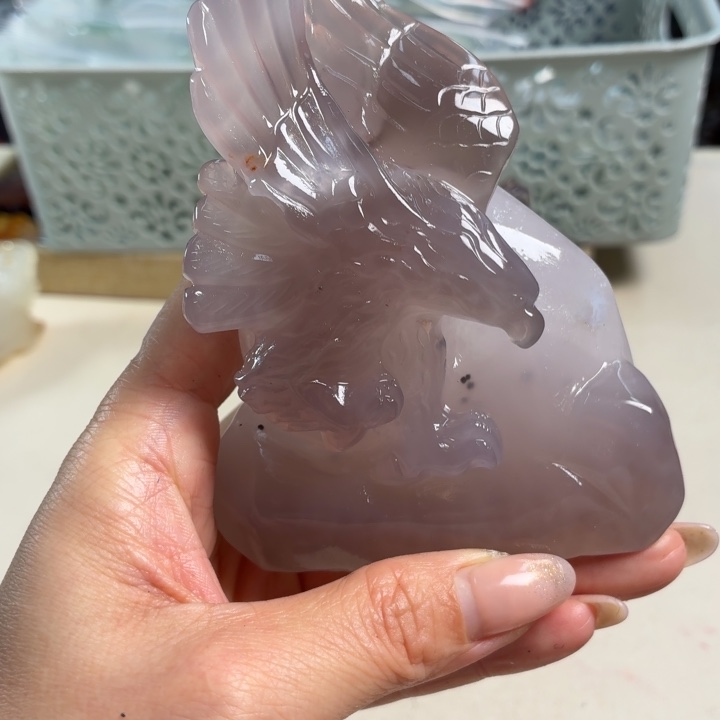 心***品玛瑙/玉髓未镶嵌吊坠(不含链)