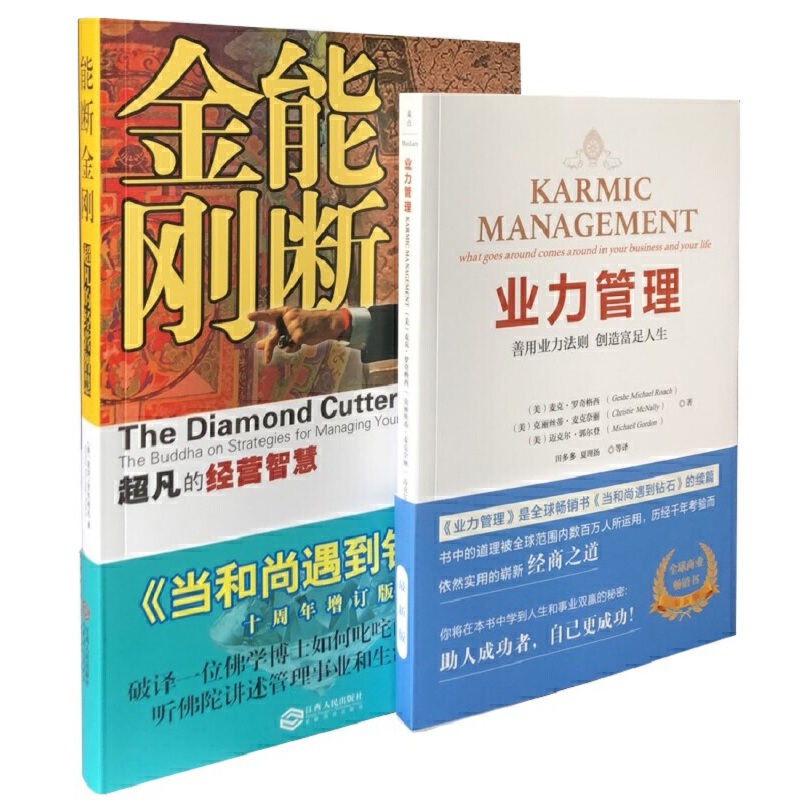 【当当】业力管理+能断金刚（套装2册）超凡的经营智慧 麦克·罗奇格西