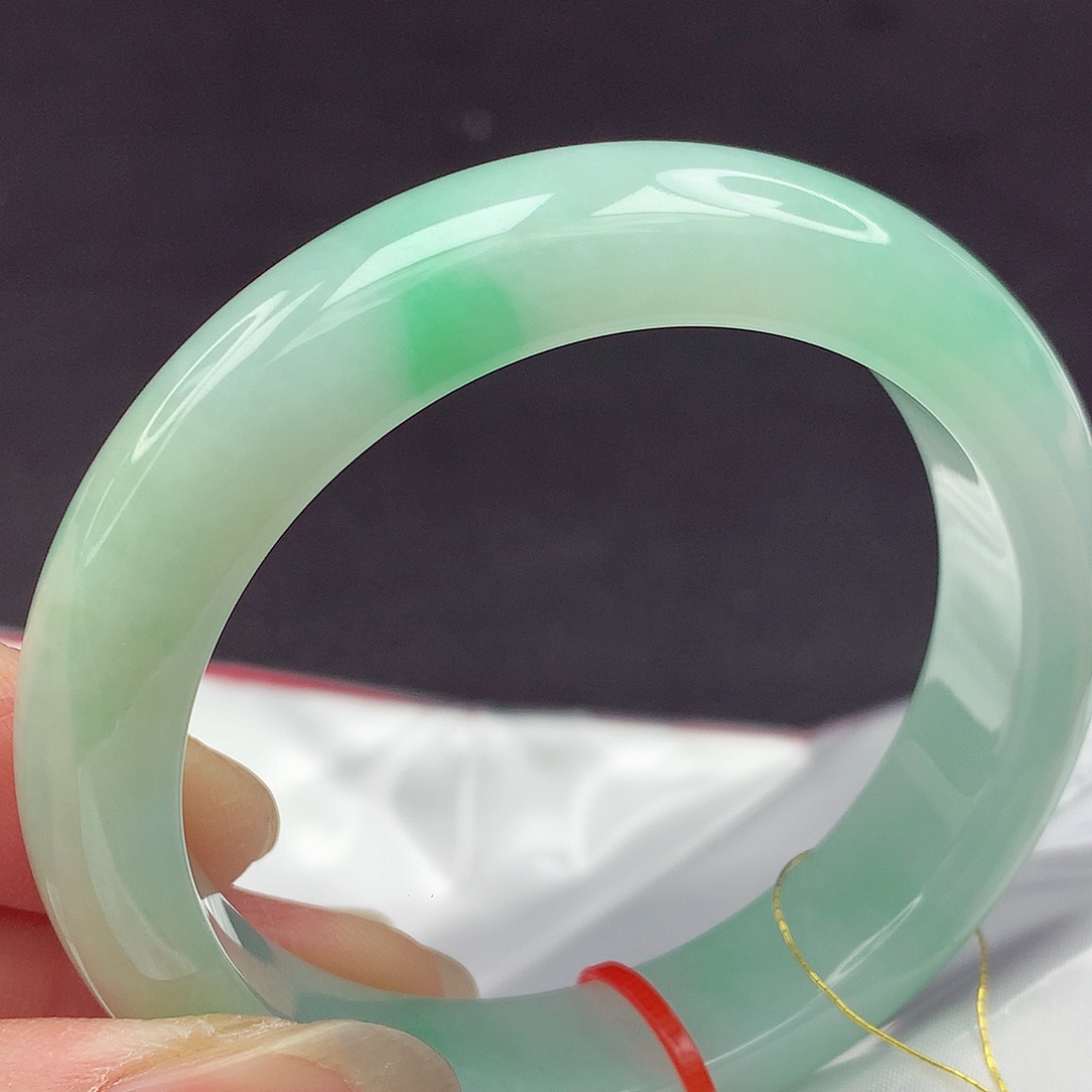 未镶嵌手镯翡翠52圈089