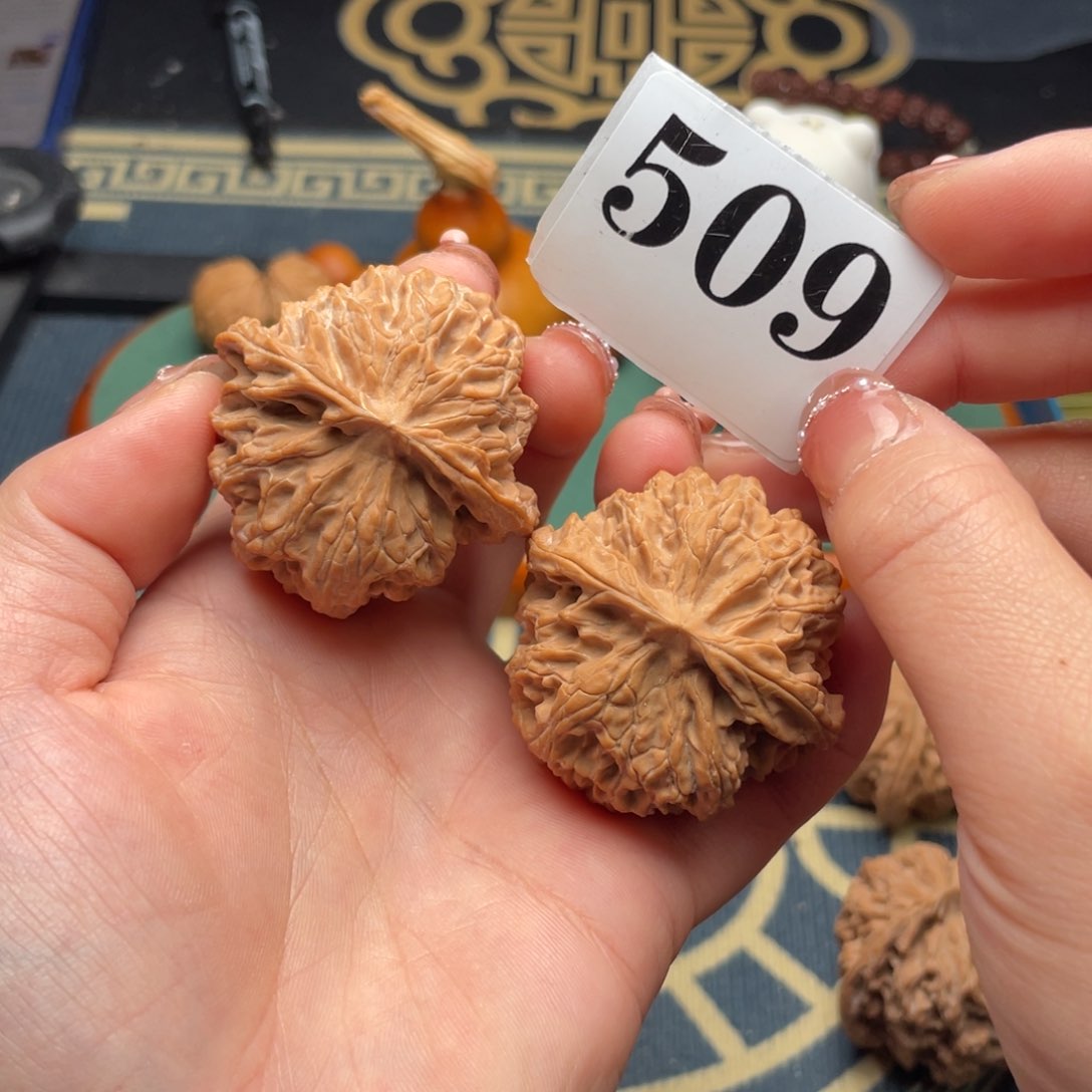 文玩核桃吊坠43全品苹果509号