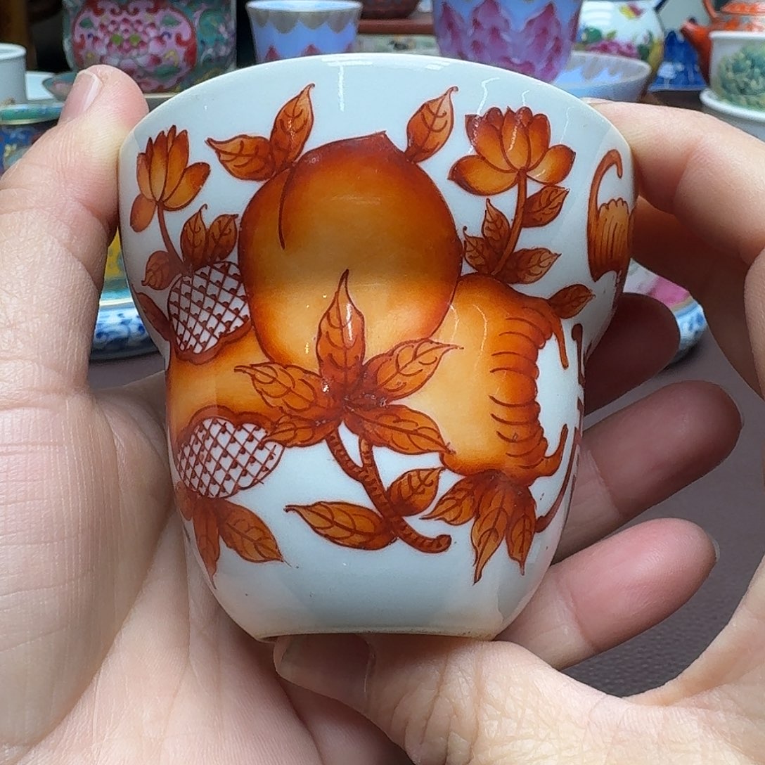 瓷片景德镇仿古手工制作精品展示
