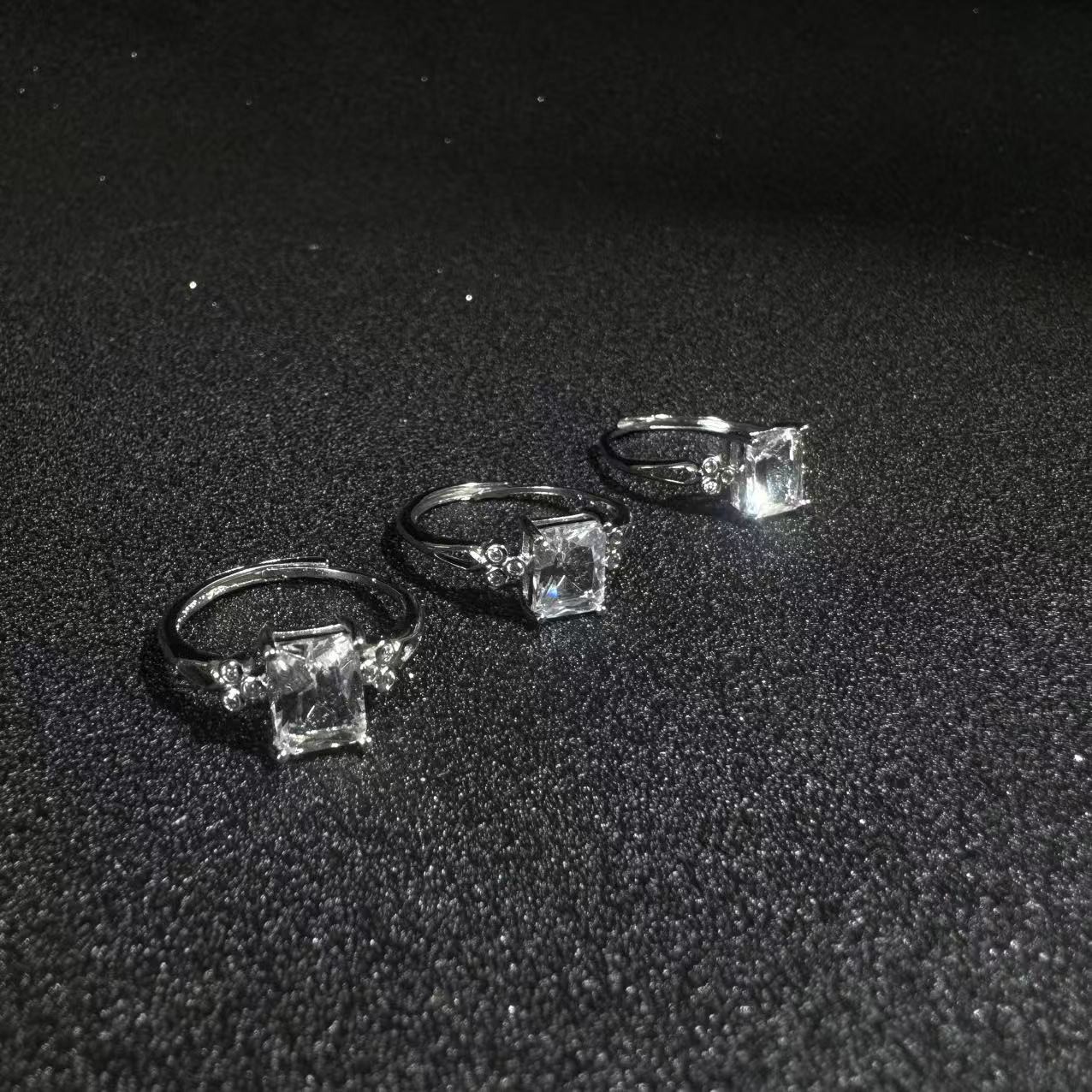 S4660【貝勒爺】白水晶-镶嵌-戒指【多样性发其一】